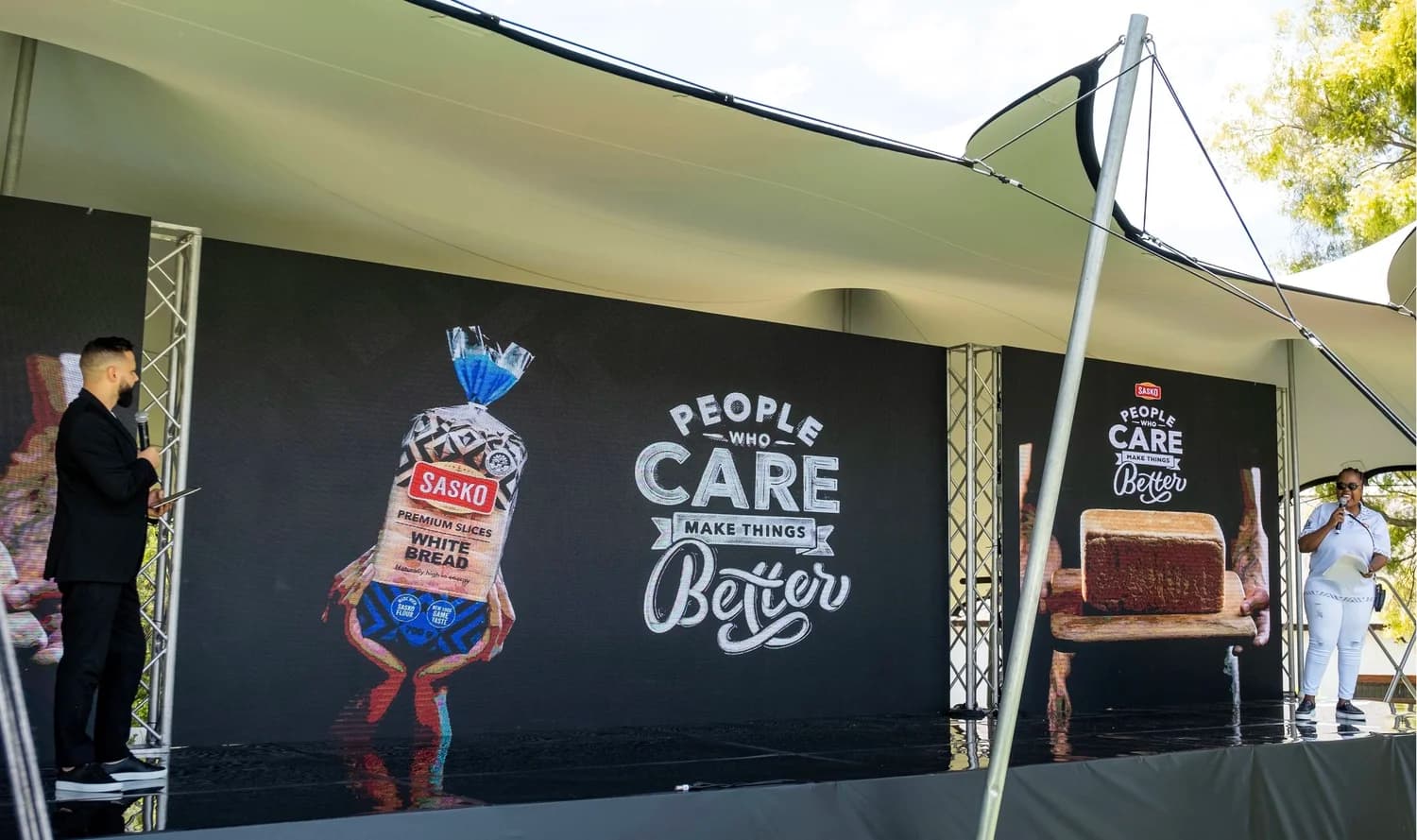 PepsiCo | Sasko Grand Reveal Celebration portfolio image 1.