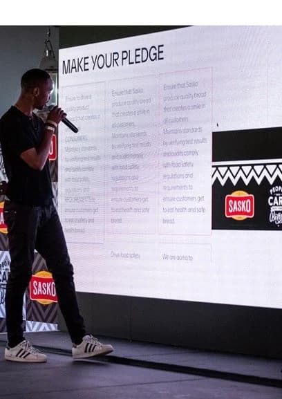 PepsiCo | Sasko Grand Reveal Celebration portfolio image 3.