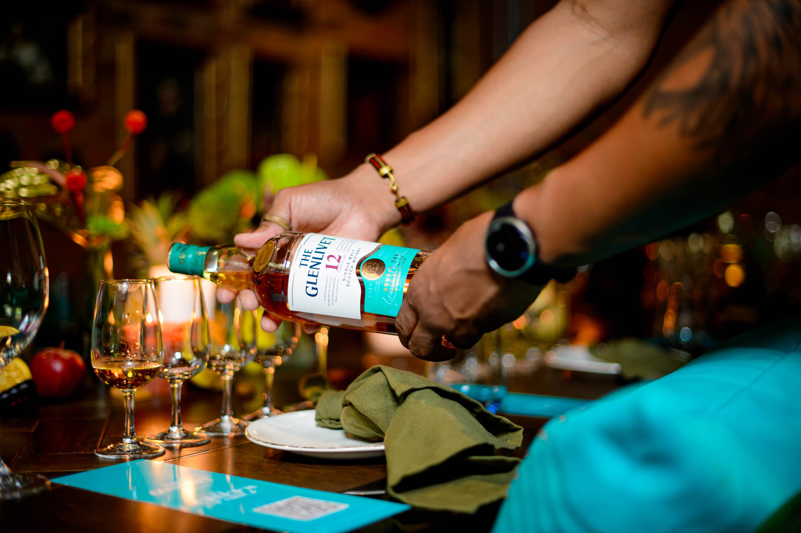 The Glenlivet Sensorial Summer Series brand experience.